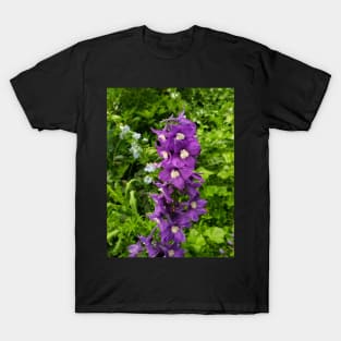 Bright purple delphinium T-Shirt